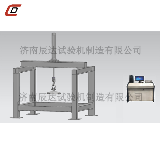 邊坡柔性防護網系統抗頂破力試驗機的工作原理是什么？